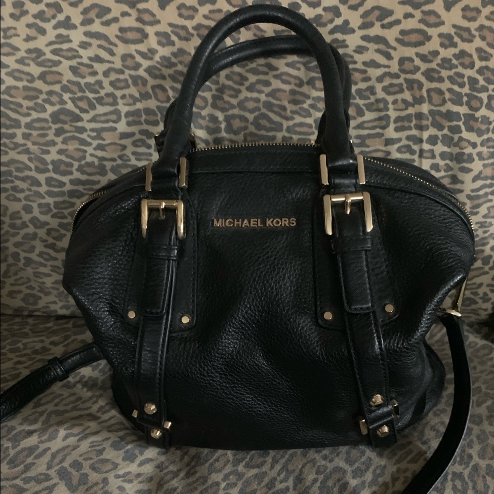 MK leather bag